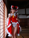 [Cosplay] Reimu Hakurei with dildo and toys - Touhou Project Cosplay(10)